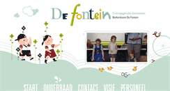 Desktop Screenshot of defontein.be